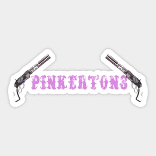 Pinkertons Sticker